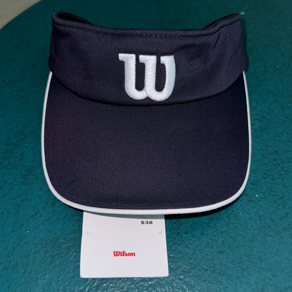 WILSON VISOR NAVY - BRAND NEW